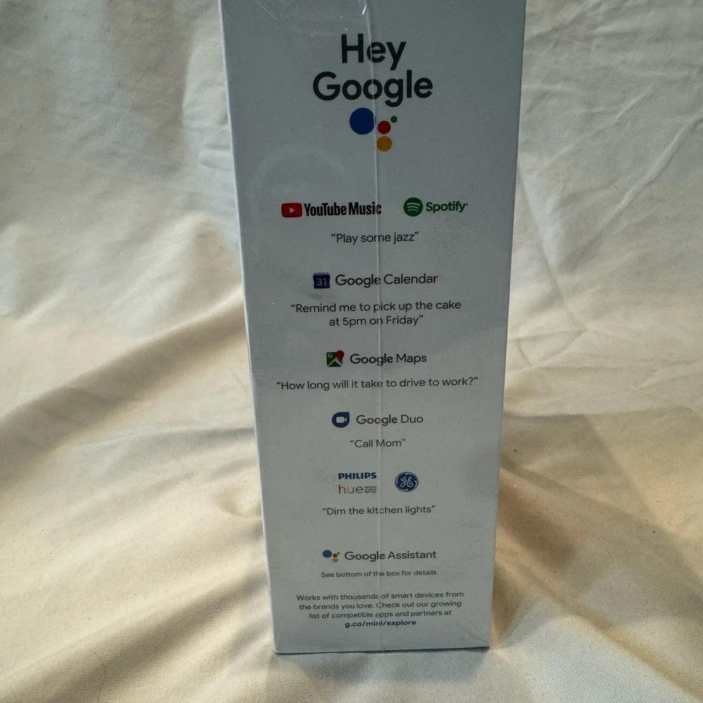Google nest mini, google home never opened